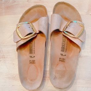 Birkenstock Big Buckle Madrid sandals Light Rose